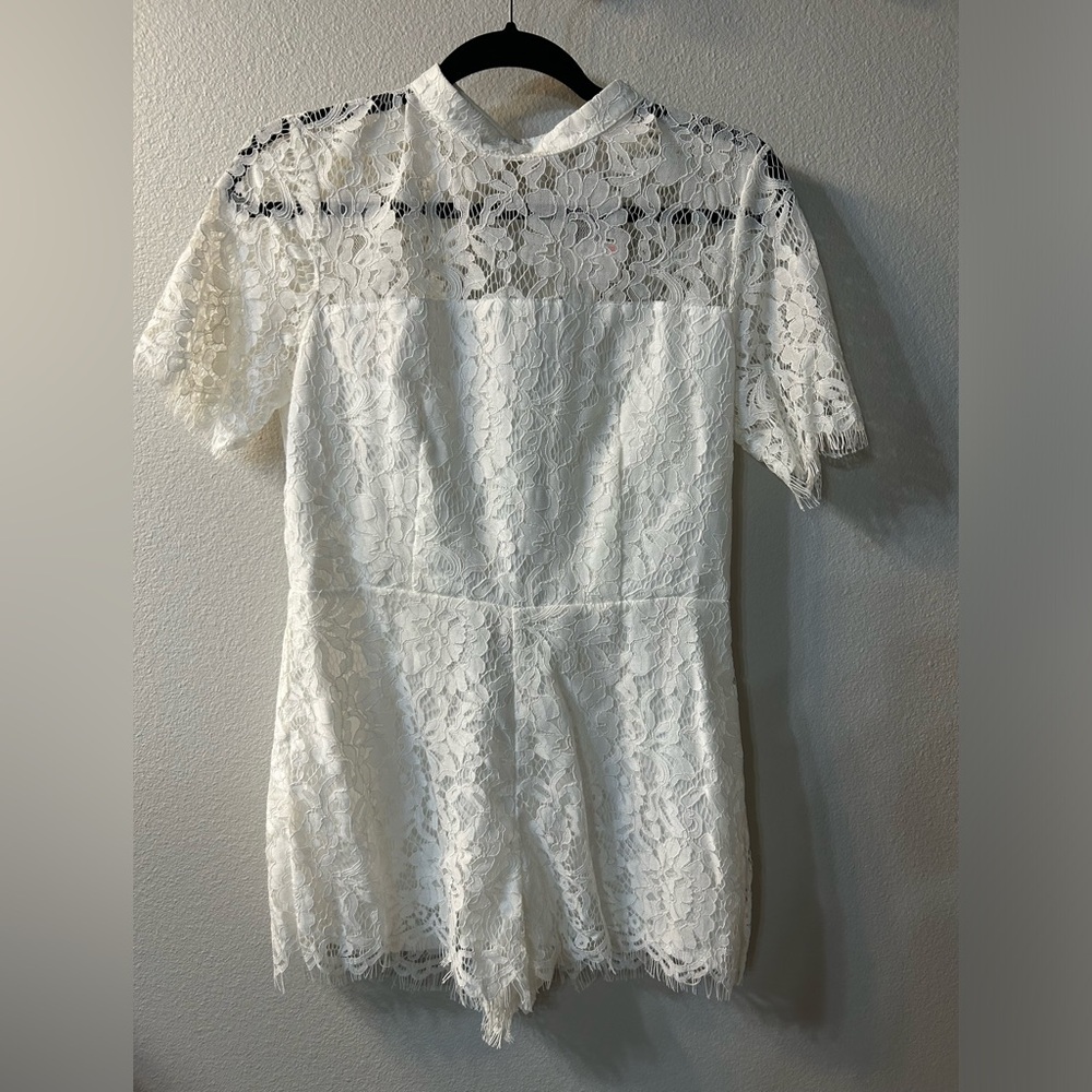 Lace romper